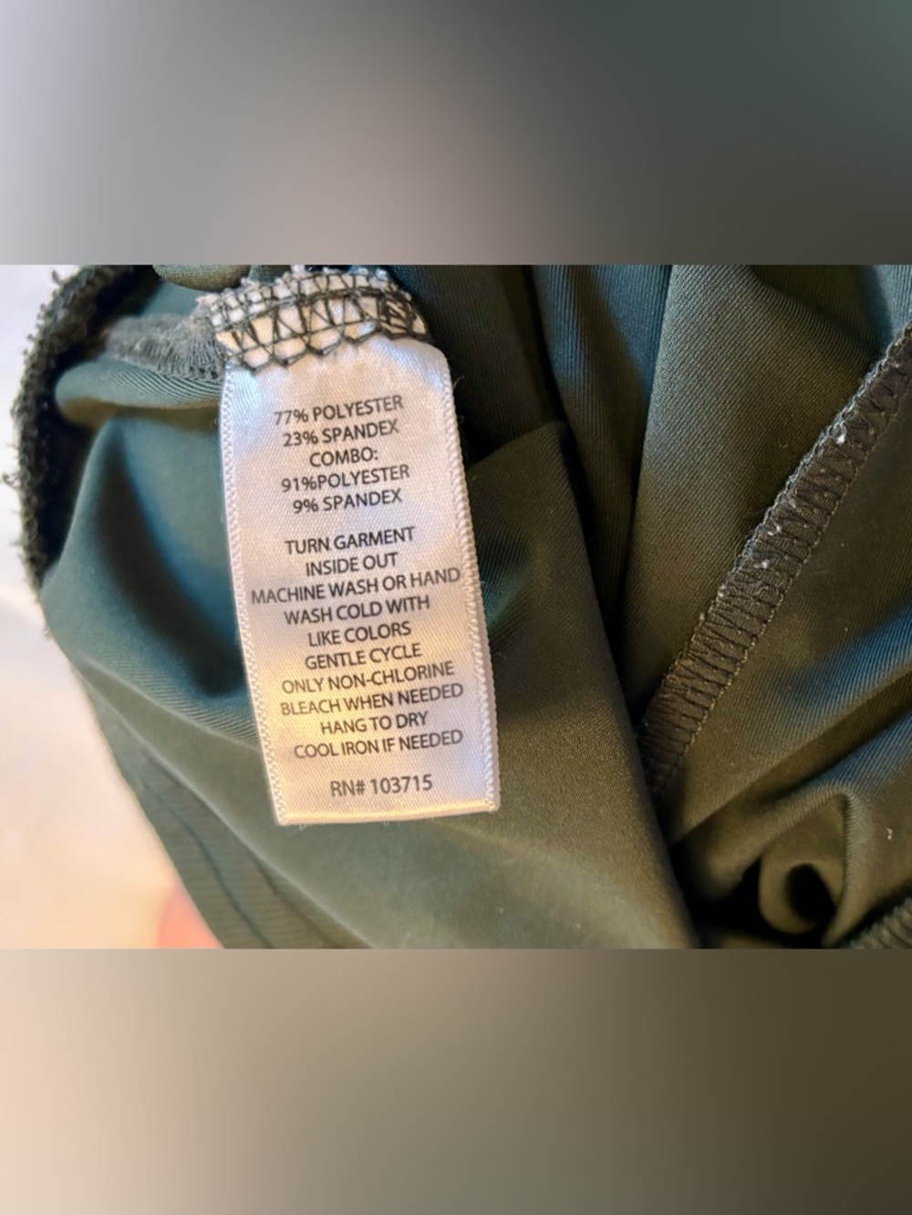 Rachel Zoe Olive Green Cargo Joggers— Size Small - Picture 9 of 9